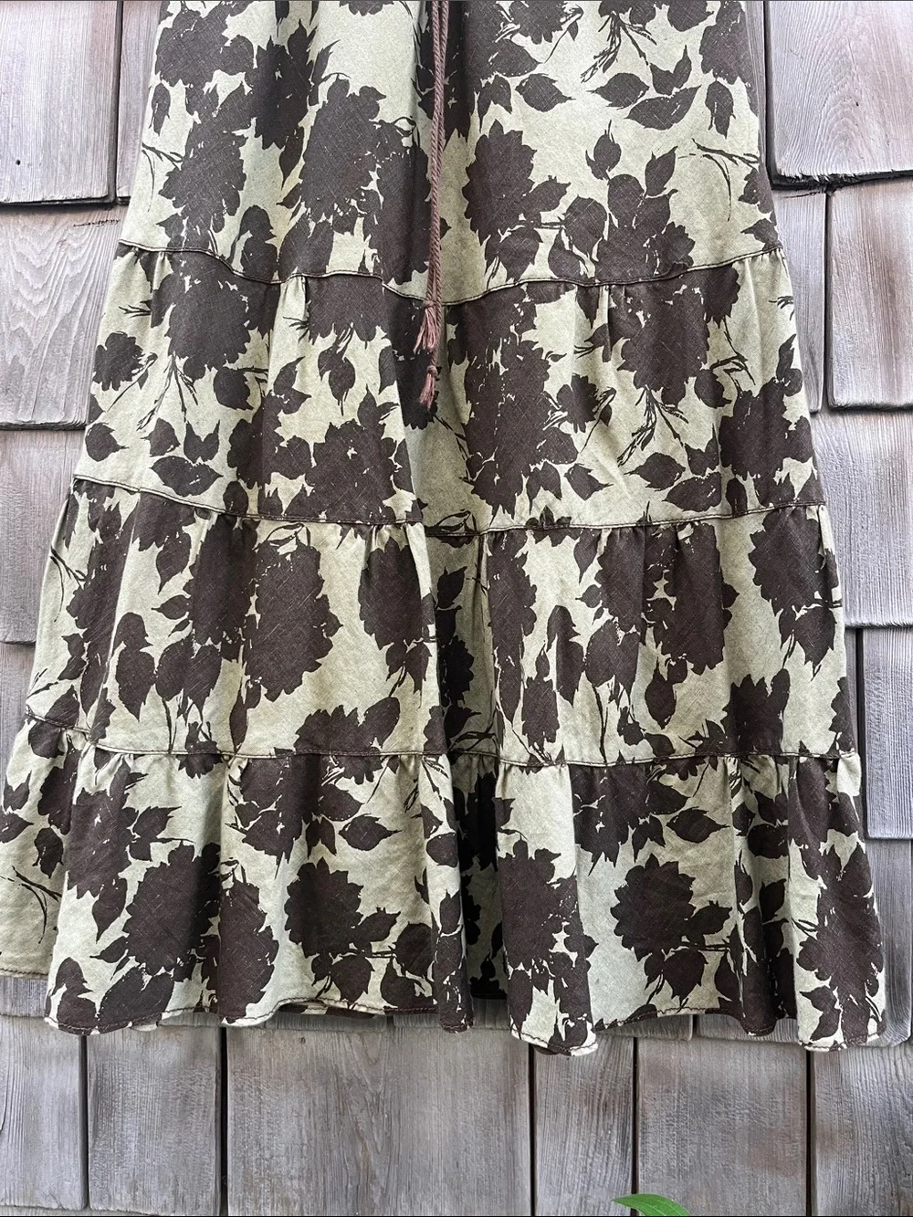J Crew Linen skirt S